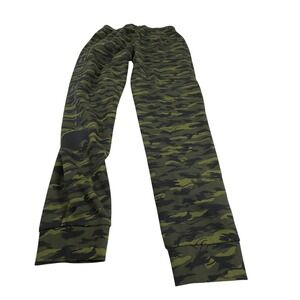Carhartt Boys Fleece Camo Logo Sweatpants‎ Large (14 16) Green Black Print NEW
